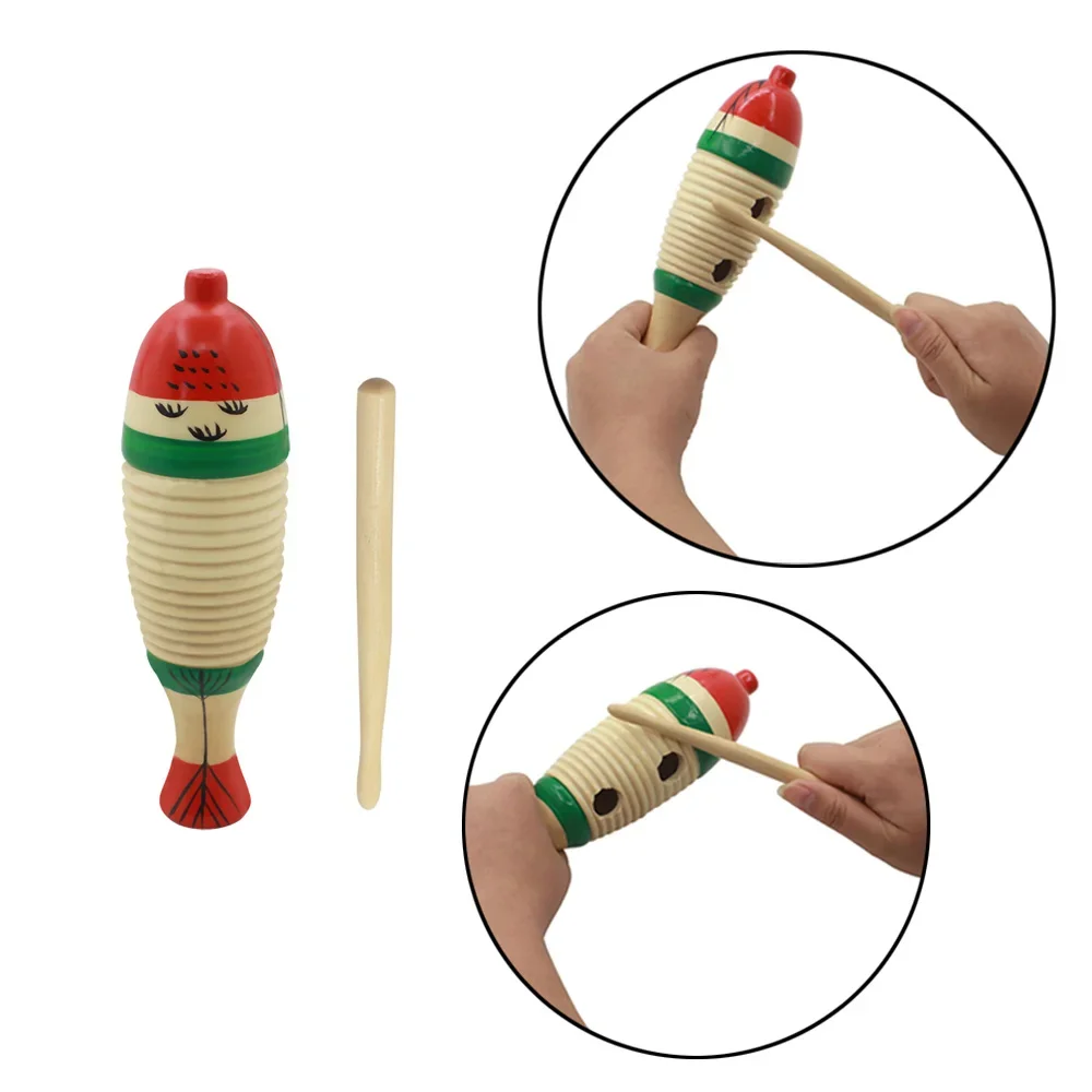 Musical Instrument Game - Wooden Fish Musical Toy Orff Percussion