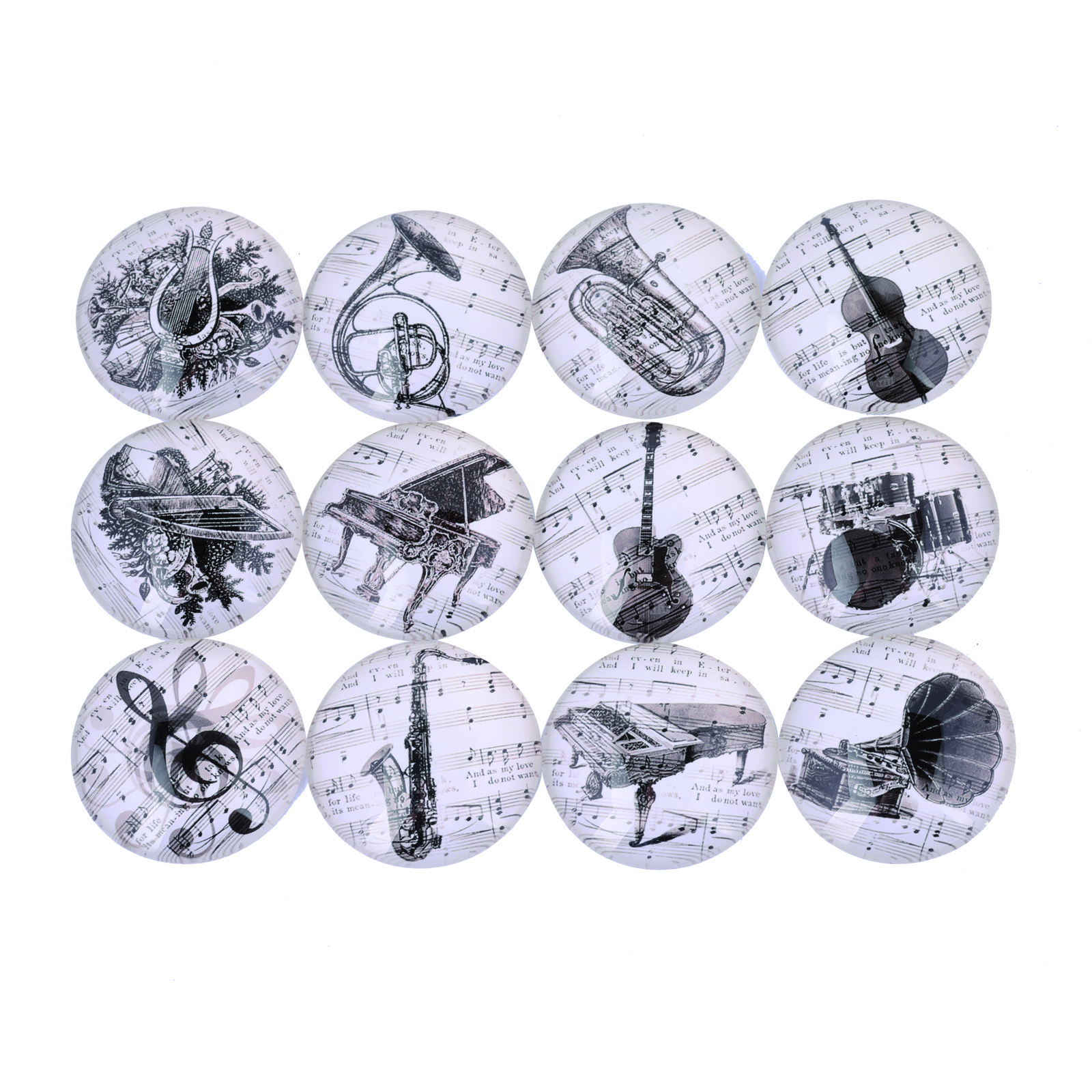 Musical Instrument Jewelry - onwear mix music instrument photo vintage