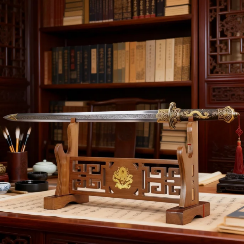 Musical Instrument Japanese - 1-4layer Katana Japanese Sword Shelf Wood