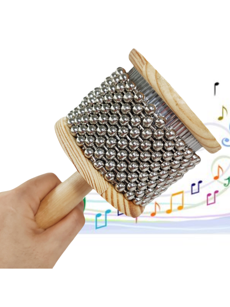 Musical Instrument Game - Cabasa instrument Cabasa Hand Shaker Wooden