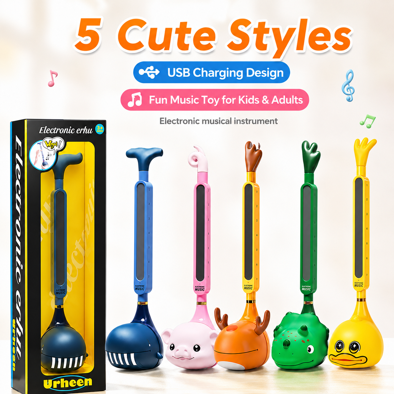 Musical Instrument Japanese - Otamatone Japanese Electronic Musical Instrument USB