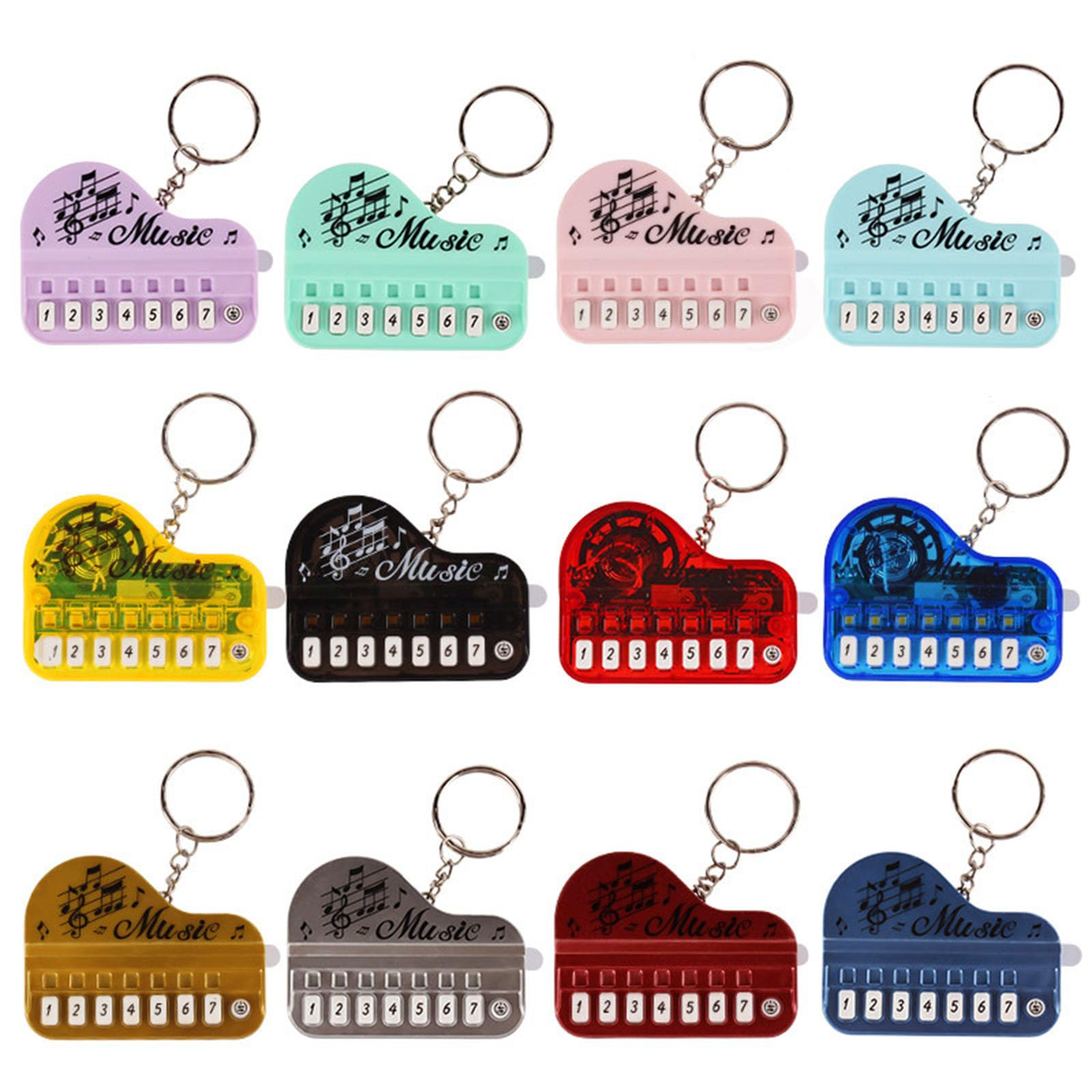 Musical Instrument Old - Electronic Piano Keychain Musical Instrument Toy