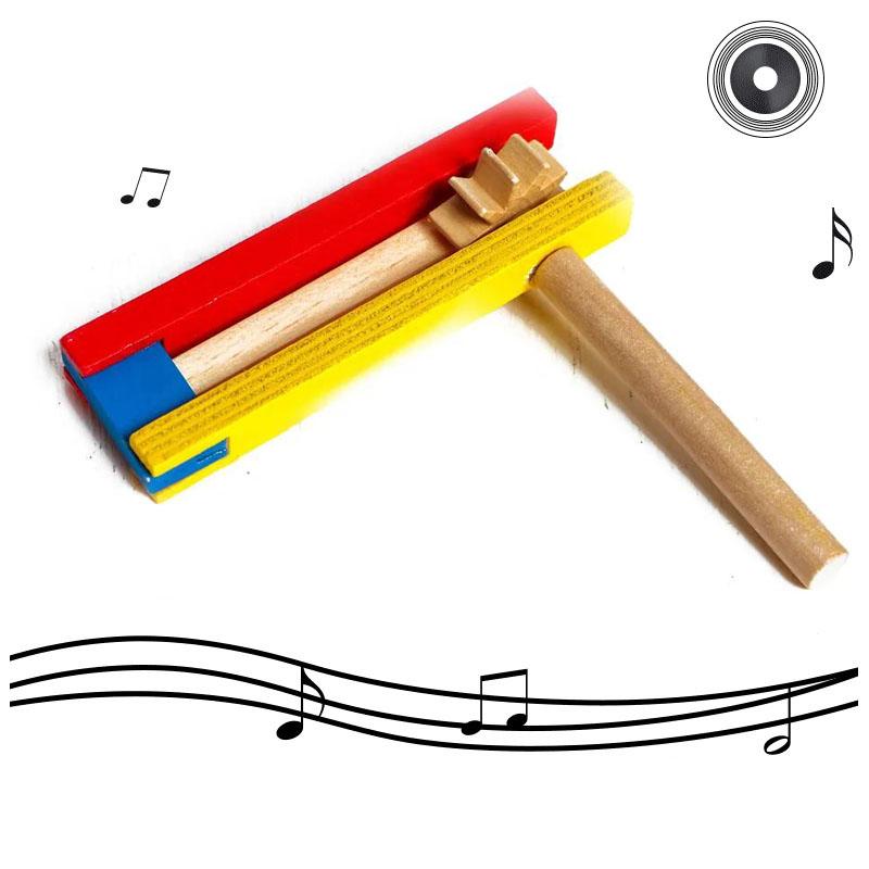 Musical Instrument Clapper - Hot 1Pc Wooden Clapper Kids Rhythm