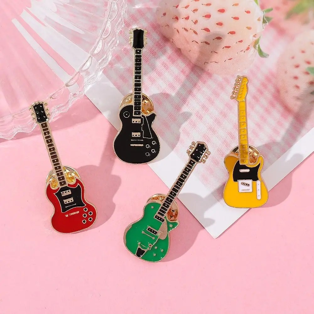 1/2/4PCS  Vintage Metal Enamel - Musical Instrument Jewelry ulasan dan harga