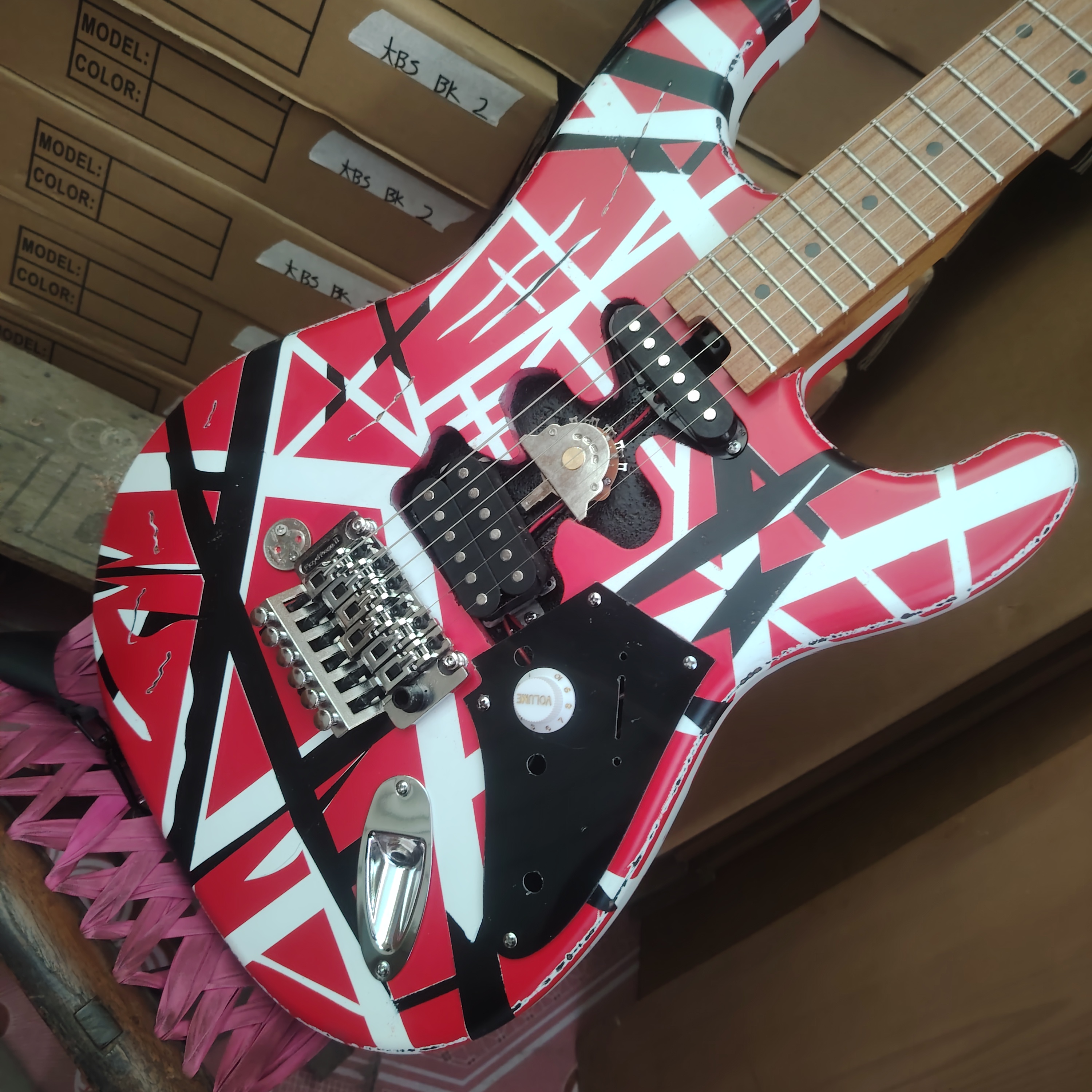 High quality red and black lin - Musical Instrument Old ulasan dan harga