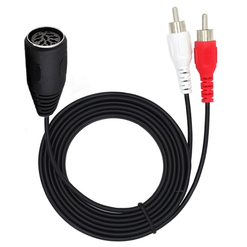 Large 8-core DIN 8PIN Female T - Musical Instrument Old ulasan dan harga