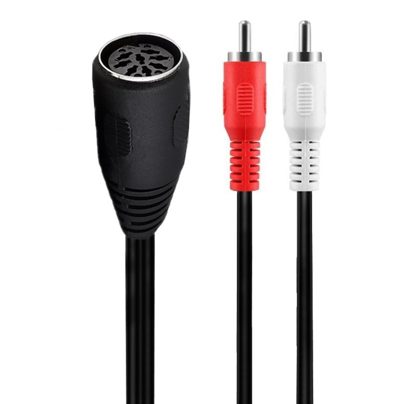 Large 8-core DIN 8PIN Female T - Musical Instrument Old ulasan dan harga