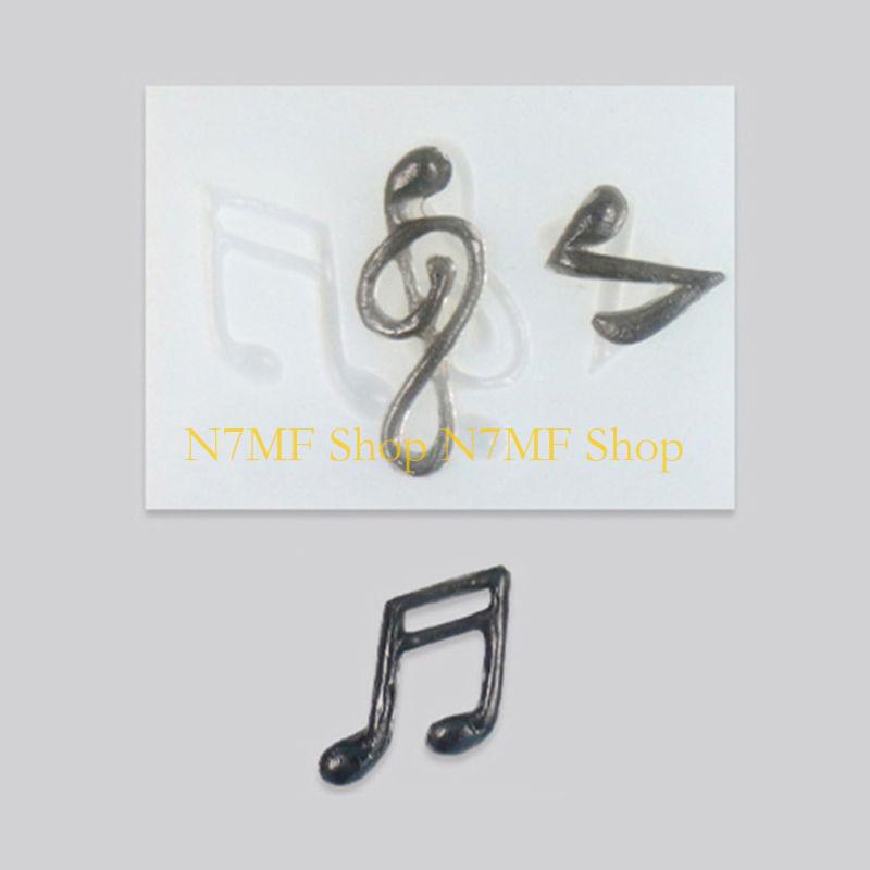 N7MF Musical Note Epoxy Resin  - Musical Instrument Jewelry ulasan dan harga