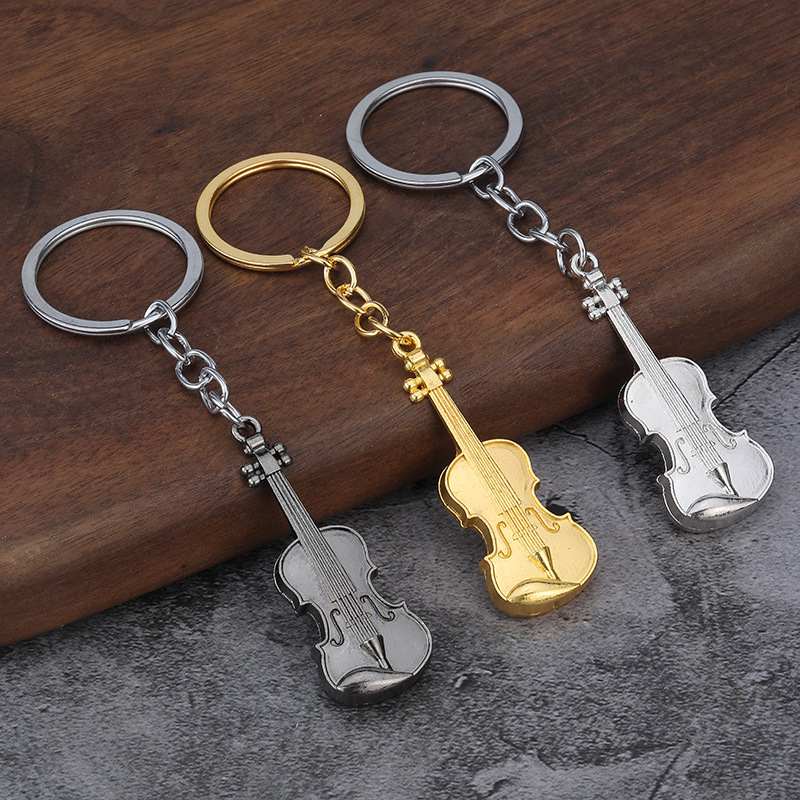 1PC Creative Vintage Mini Viol - Musical Instrument Jewelry ulasan dan harga