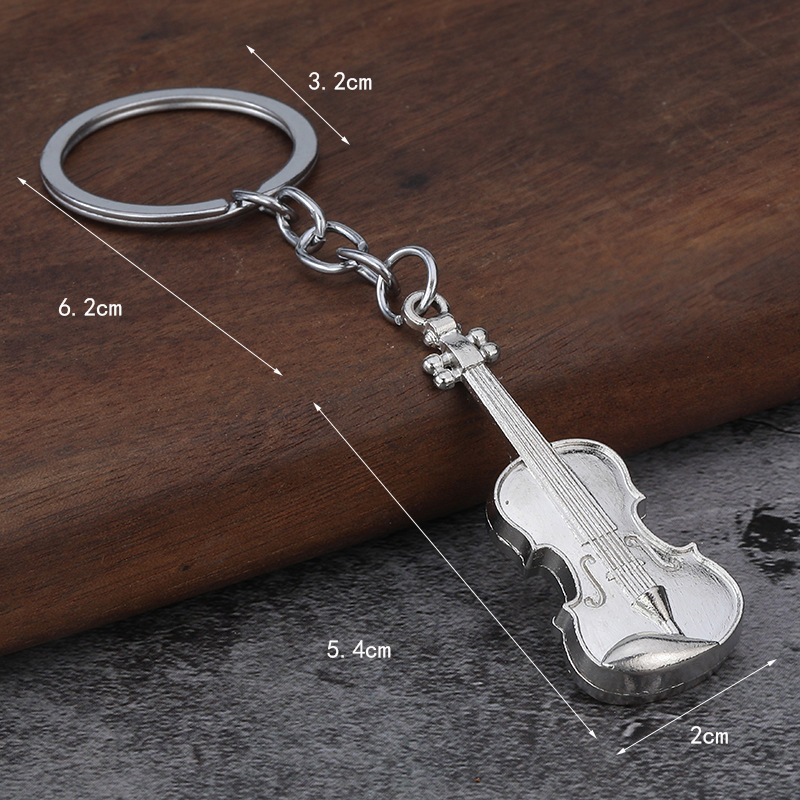 1PC Creative Vintage Mini Viol - Musical Instrument Jewelry ulasan dan harga