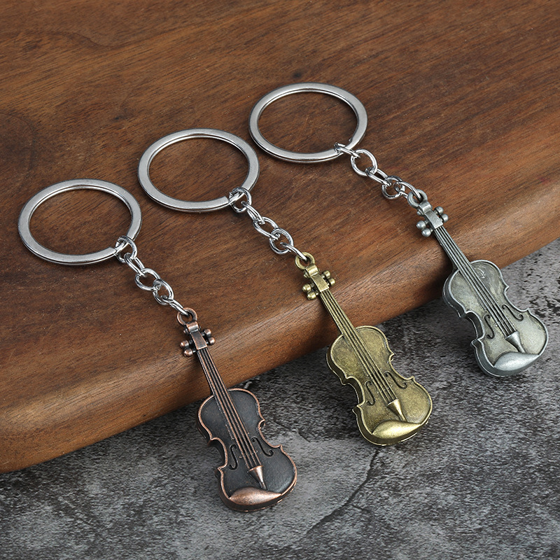 1PC Creative Vintage Mini Viol - Musical Instrument Jewelry ulasan dan harga
