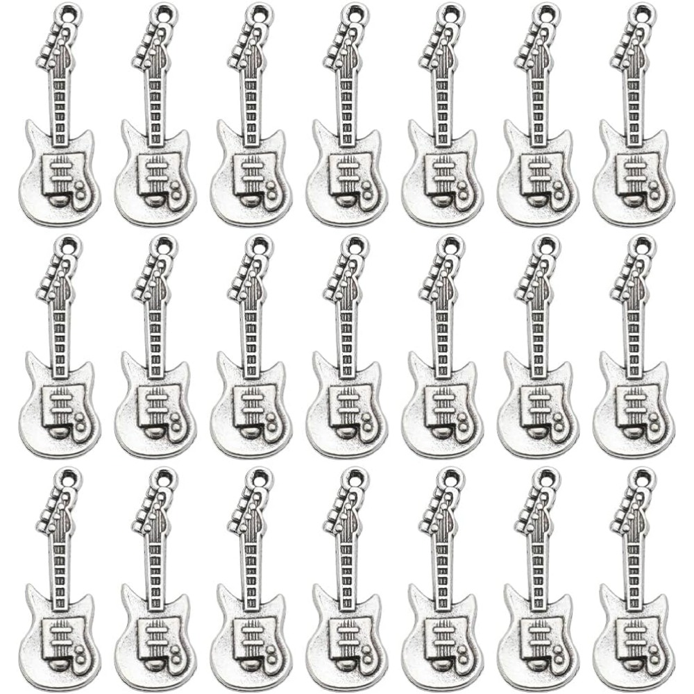 1 Box 50Pcs Vintage Guitar Cha - Musical Instrument Guitar ulasan dan harga