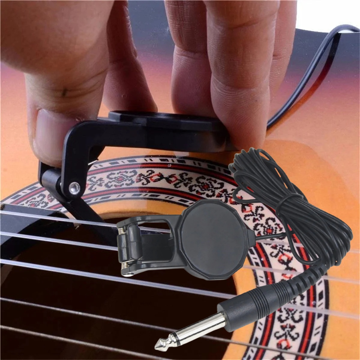 Audio Jack Clip On Pickup/2.5  - Musical Instrument Guitar ulasan dan harga