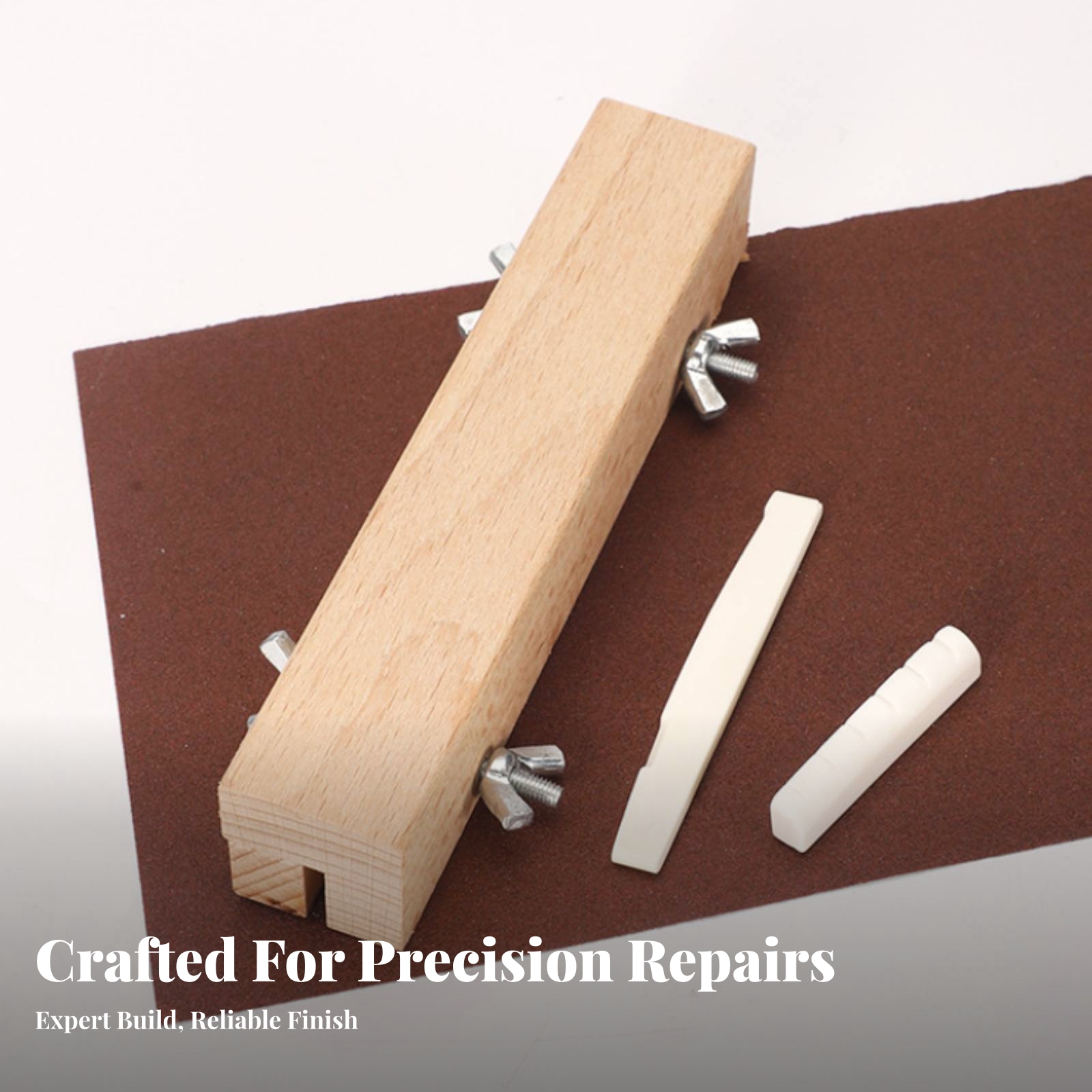 Guitar Nut Sanding Tool Wooden - Musical Instrument Guitar ulasan dan harga