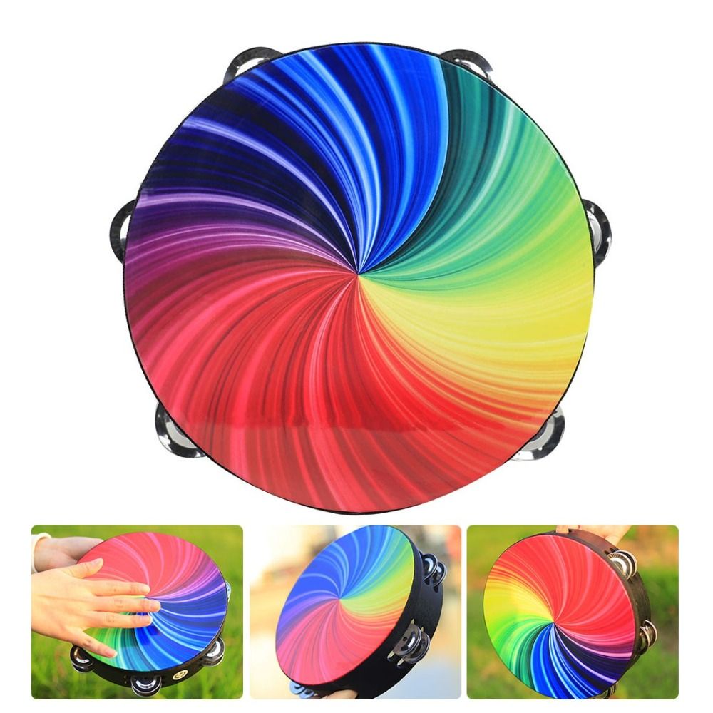 Double Row Jingles Hand Drum D - Musical Instrument Game ulasan dan harga