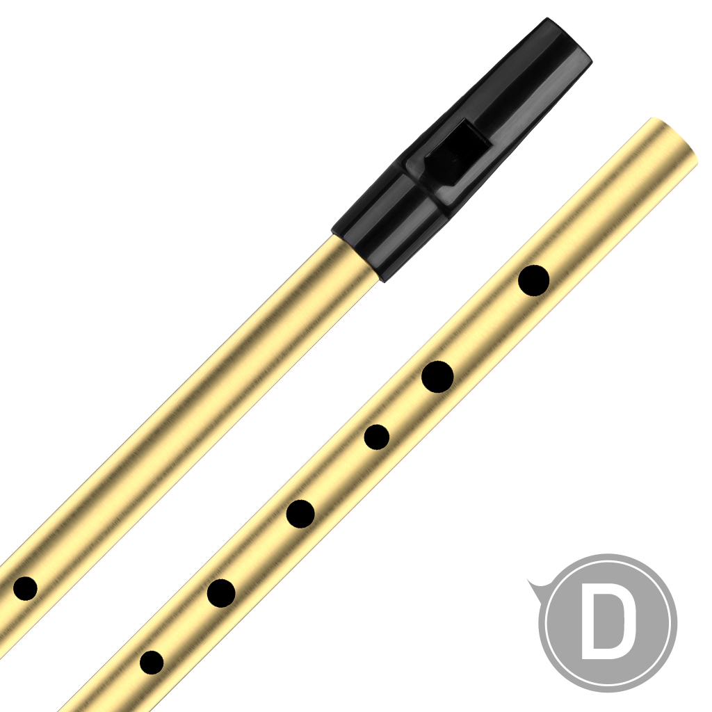NAOMI Tin Whistle D Key Brass  - Penny Whistle D ulasan dan harga