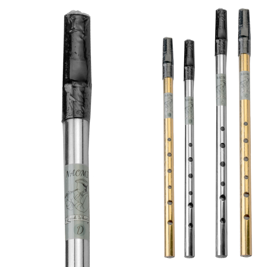 NAOMI Tin Whistle D Key Brass  - Penny Whistle D ulasan dan harga