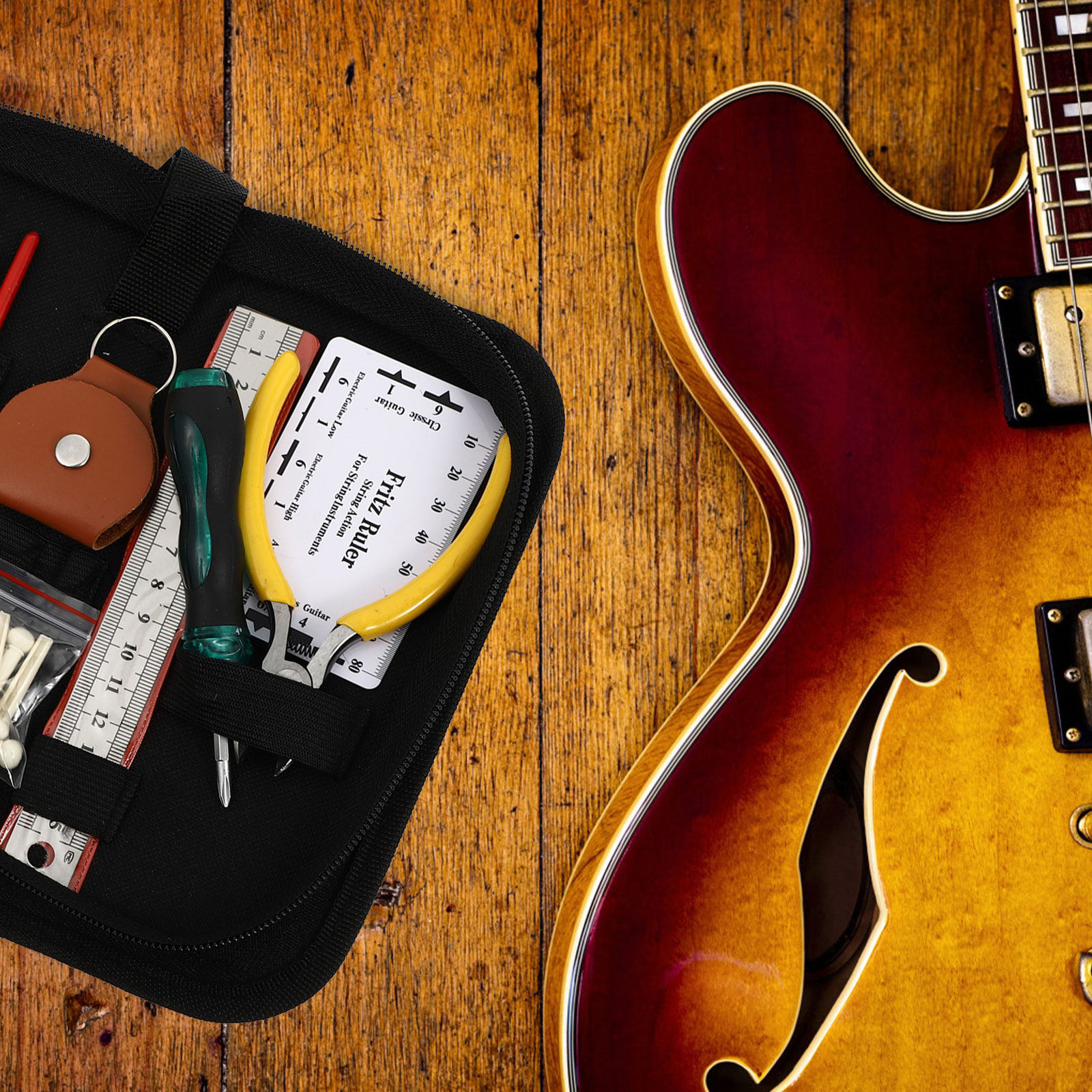 1Pcs Guitar Repair Tool Bag He - Musical Instrument Guitar ulasan dan harga