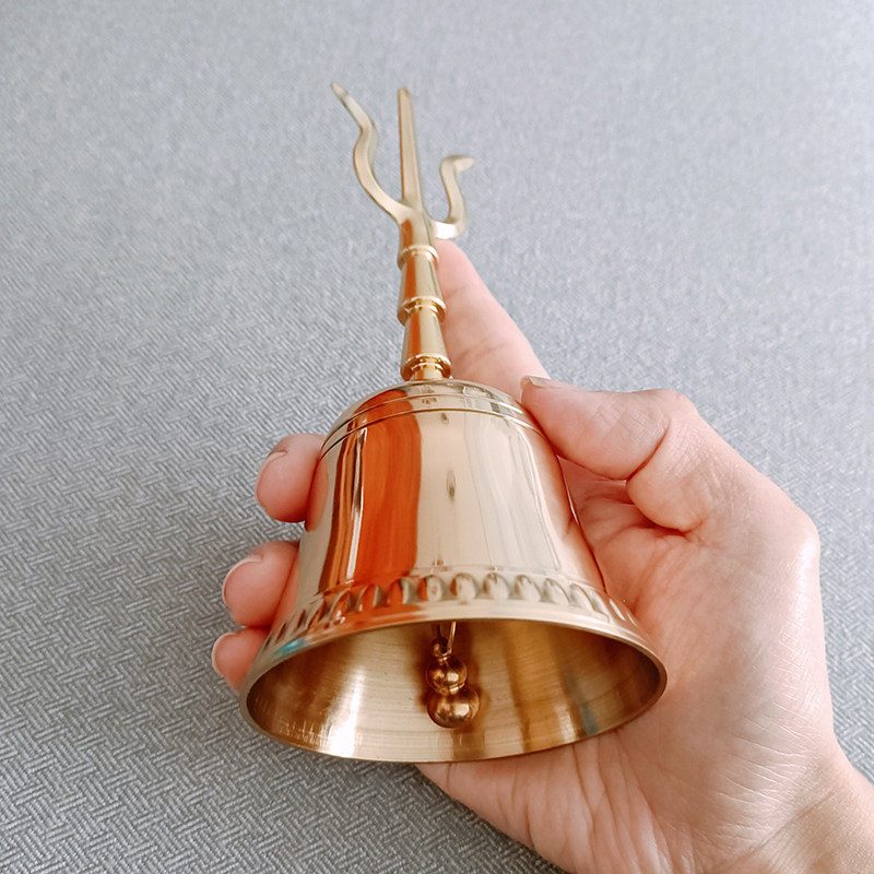 Copper Hand Bells Sound Healin - Musical Instrument Japanese ulasan dan harga