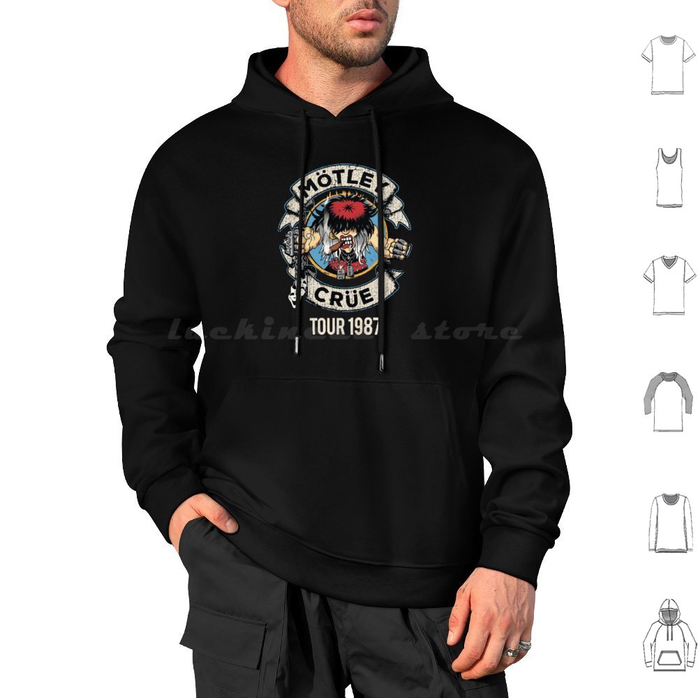 The-Greats-Crue Hoodie Cotton  - Musical Instrument Logo ulasan dan harga