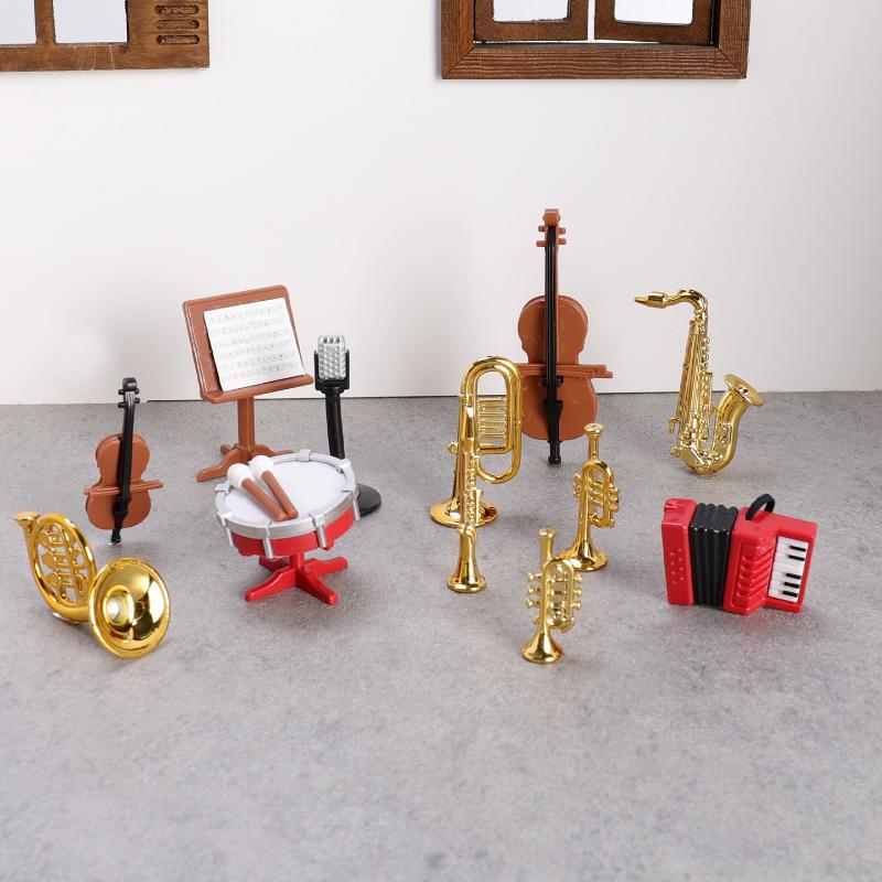 1 Set Home Decor Toy 1:12 Doll - Musical Instrument Game ulasan dan harga