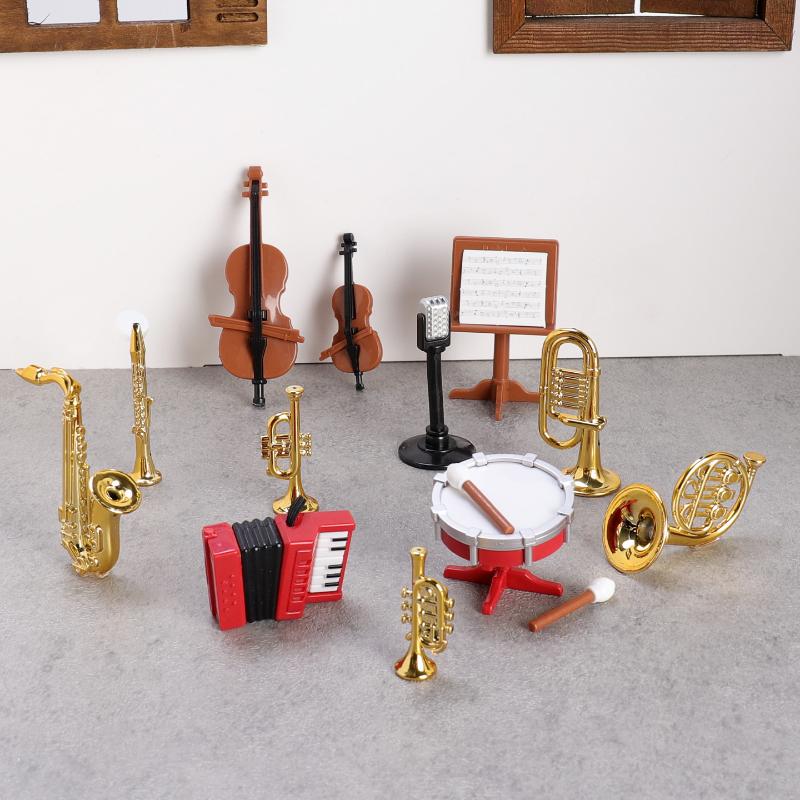 1 Set Home Decor Toy 1:12 Doll - Musical Instrument Game ulasan dan harga