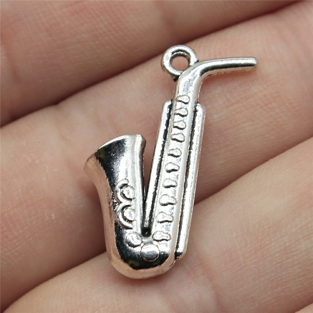20pcs 26x21mm(1.02x0.83inch) A - Musical Instrument Jewelry ulasan dan harga