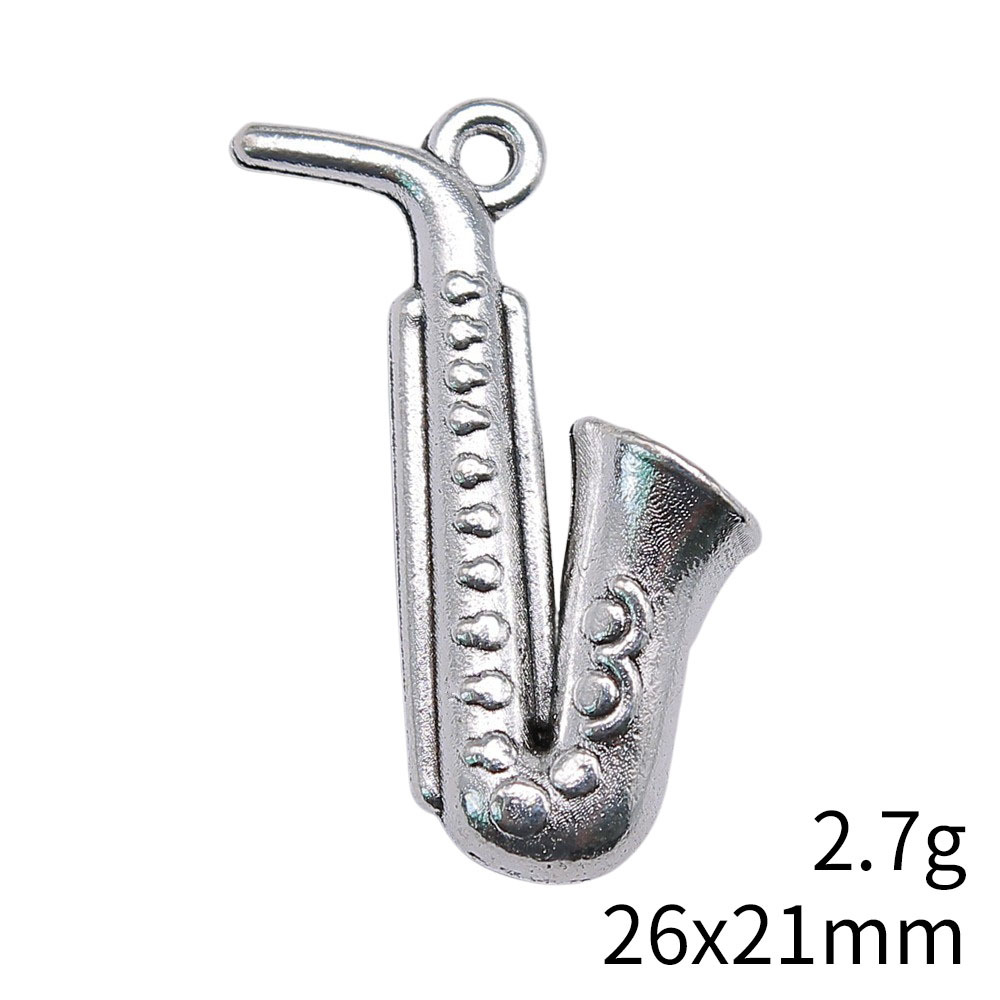 20pcs 26x21mm(1.02x0.83inch) A - Musical Instrument Jewelry ulasan dan harga