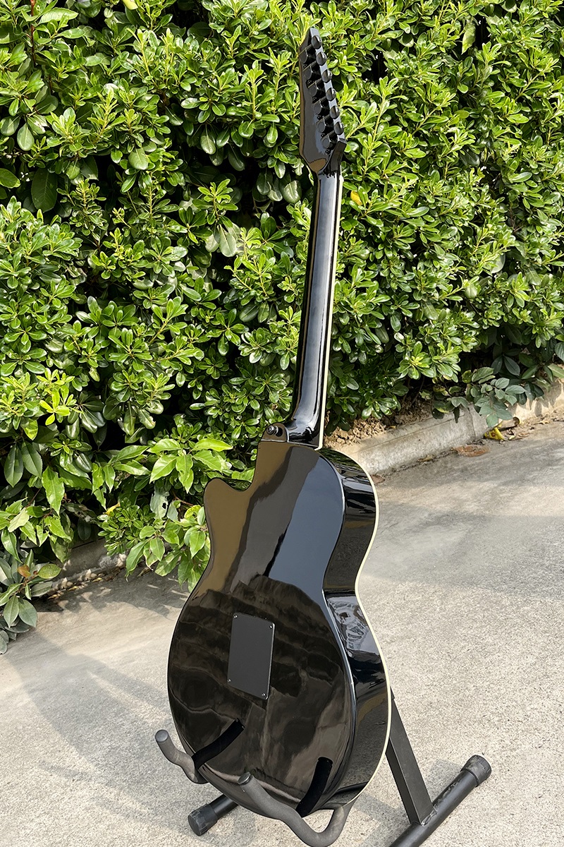 Acoustic Electric Guitar With  - Musical Instrument Logo ulasan dan harga