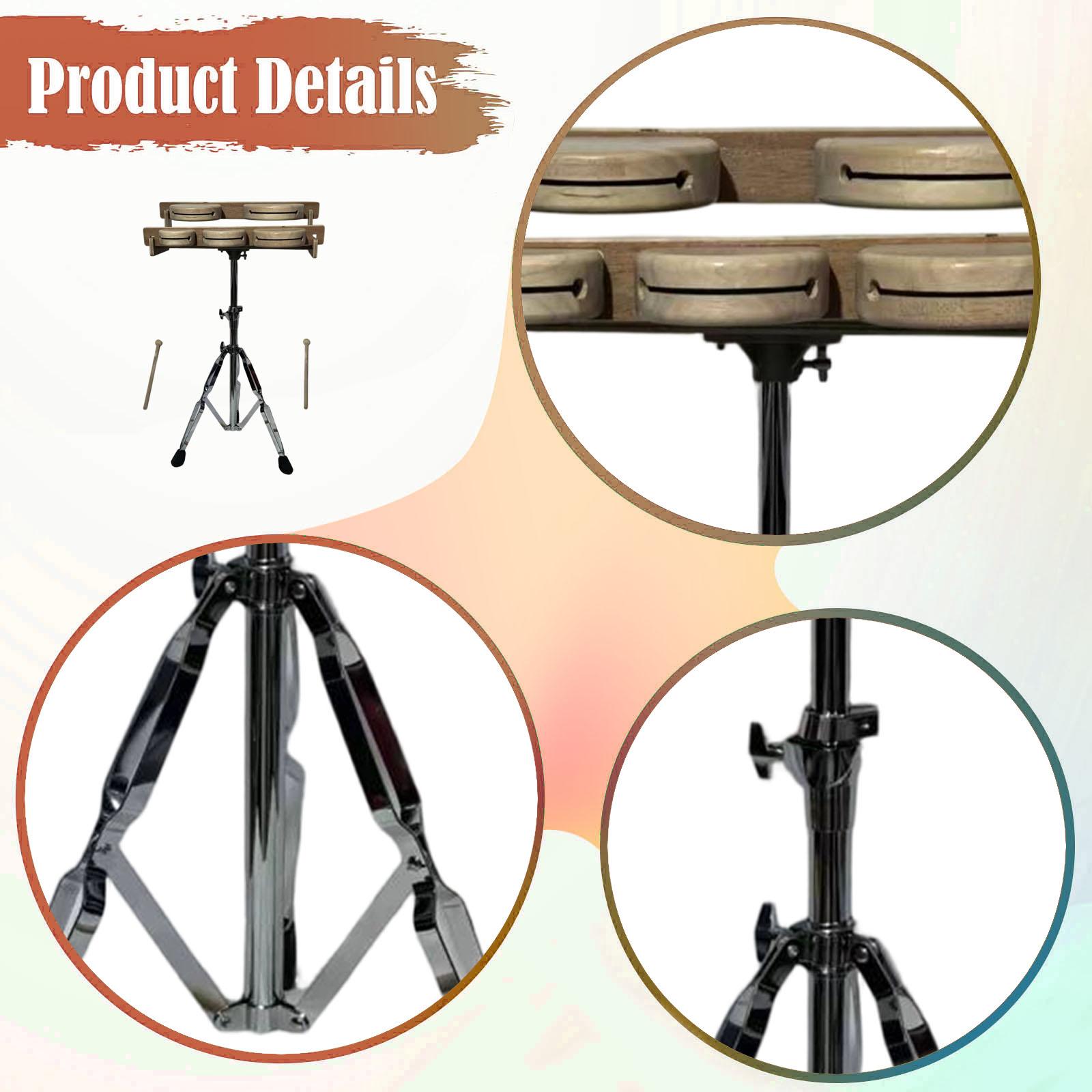 Wood Percussion Block Guide Pe - Musical Instrument Clapper ulasan dan harga
