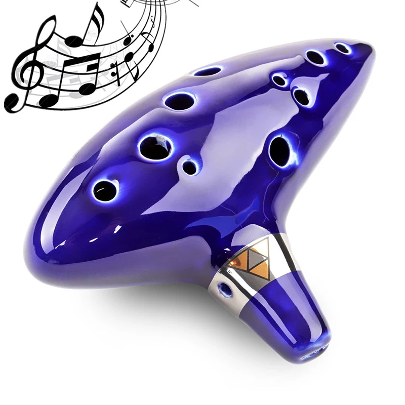 Ocarina Ceramic Legend Of 12 H - Musical Instrument Zelda ulasan dan harga