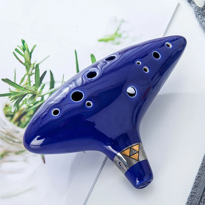 Ocarina Ceramic Legend Of 12 H - Musical Instrument Zelda ulasan dan harga