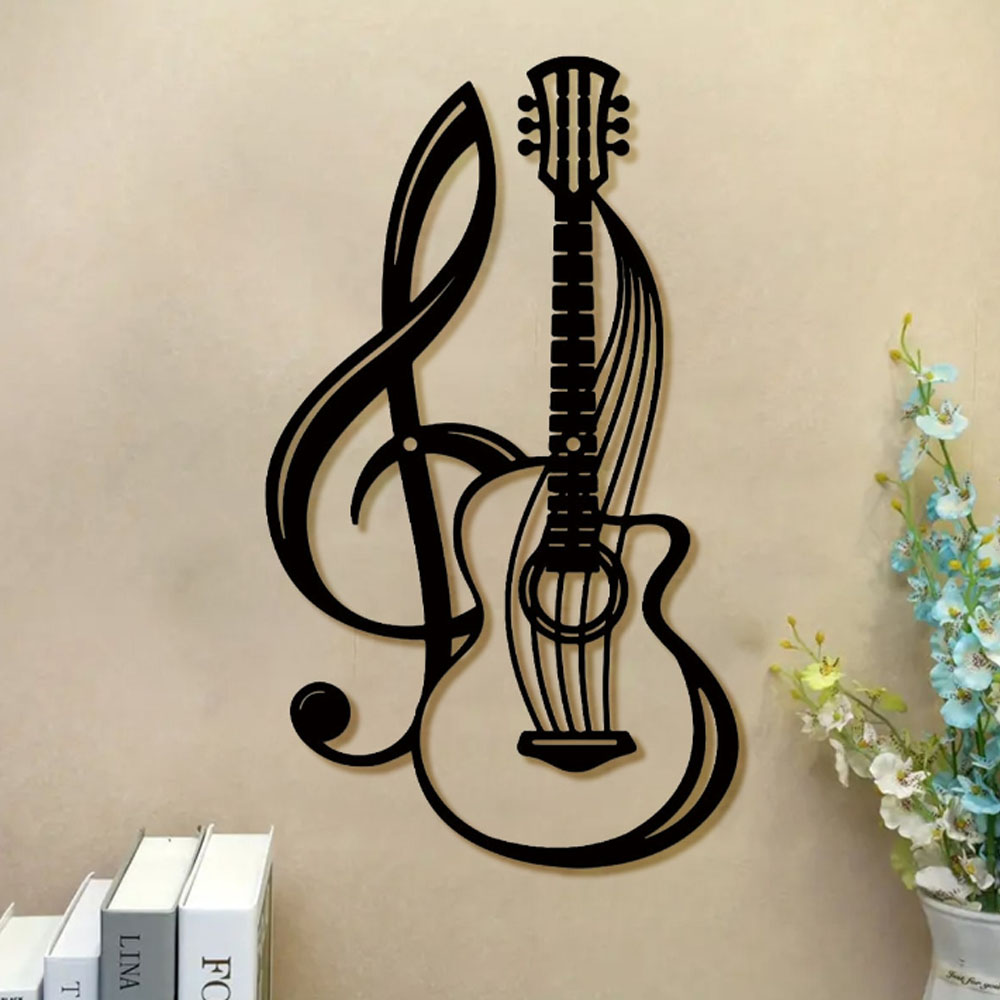 Vintage Black Electric Guitar  - Musical Instrument Guitar ulasan dan harga