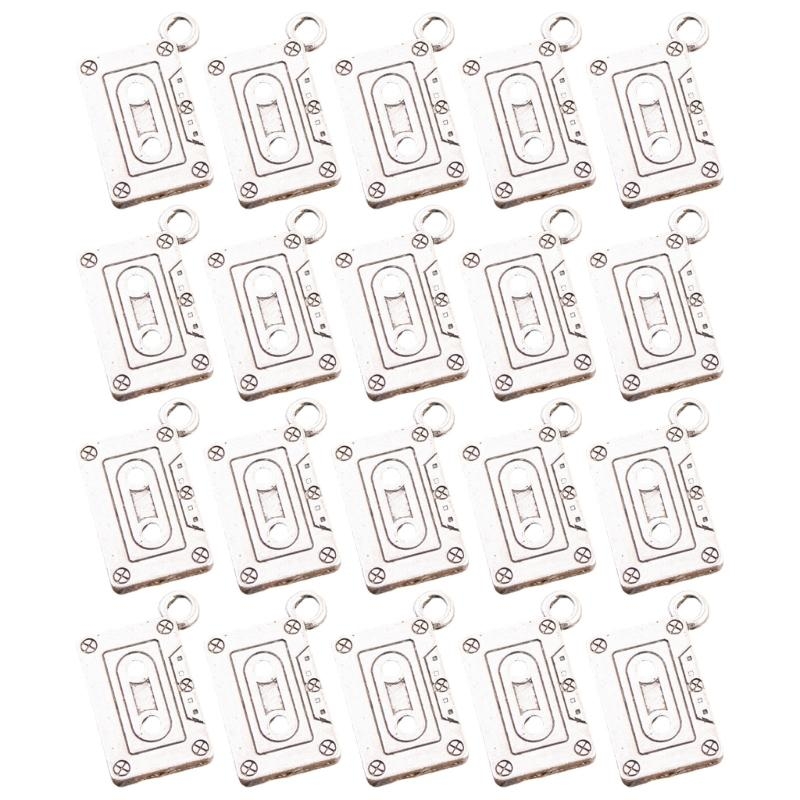 20pcs Retro Cassette Tape Musi - Musical Instrument Jewelry ulasan dan harga