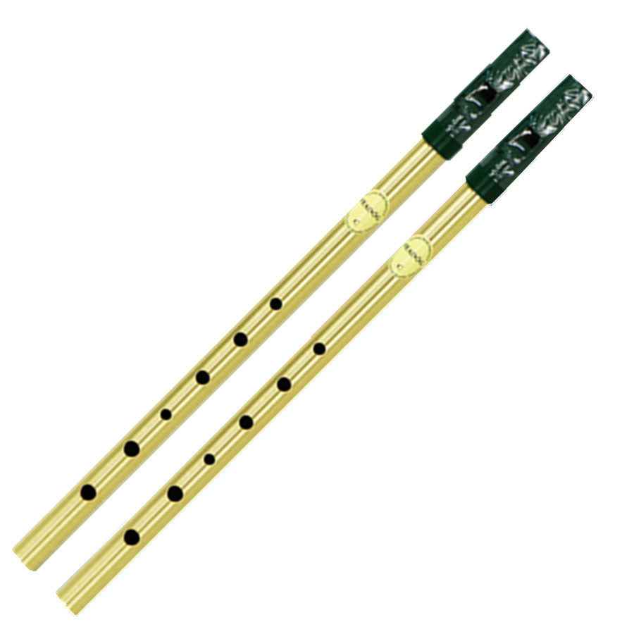 Brass Irish Whistle Flute Fead - Penny Whistle D ulasan dan harga