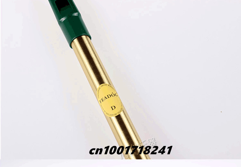 Brass Irish Whistle Flute Fead - Penny Whistle D ulasan dan harga