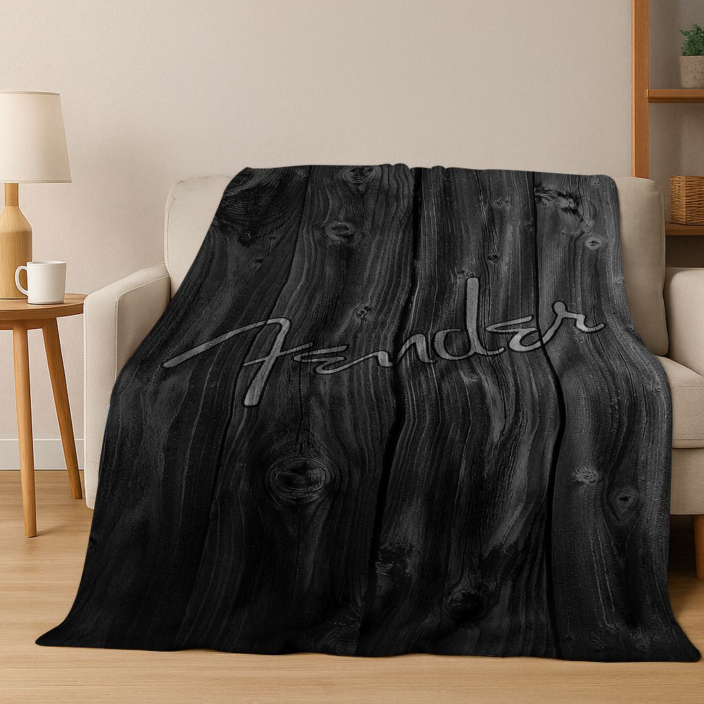 Fashion Fender Logo Guitar Mus - Musical Instrument Logo ulasan dan harga