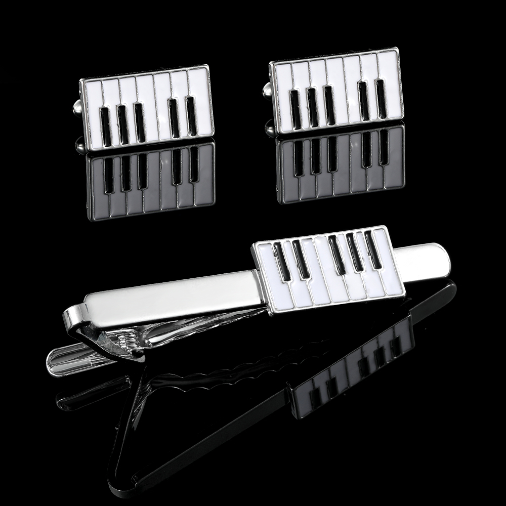 Music Mens Piano Keyboard Shap - Musical Instrument Jewelry ulasan dan harga