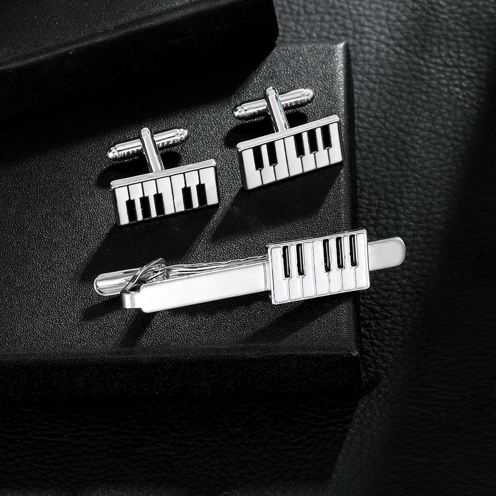 Music Mens Piano Keyboard Shap - Musical Instrument Jewelry ulasan dan harga