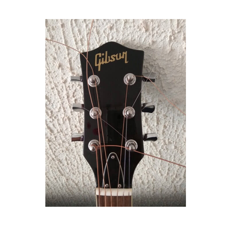 Gibson Logo Sticker Decal Viny - Musical Instrument Logo ulasan dan harga