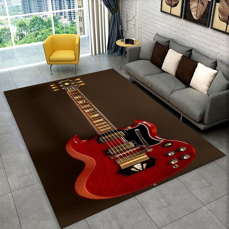 Retro Fender Guitar Logo Instr - Musical Instrument Logo ulasan dan harga