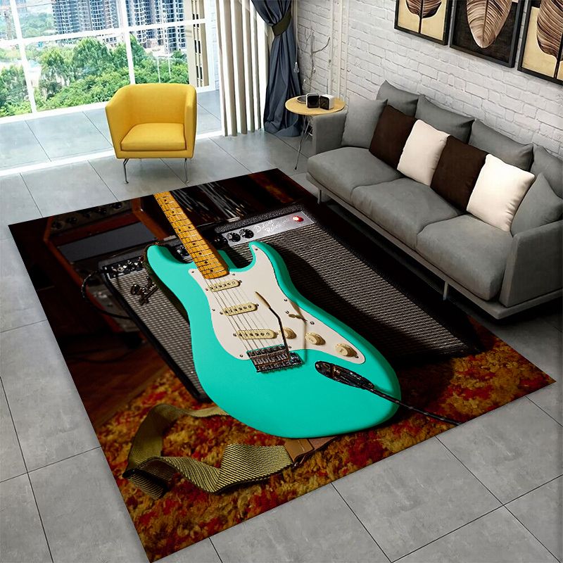 Retro Fender Guitar Logo Instr - Musical Instrument Logo ulasan dan harga