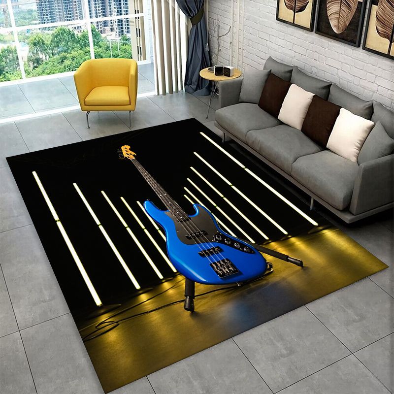 Retro Fender Guitar Logo Instr - Musical Instrument Logo ulasan dan harga