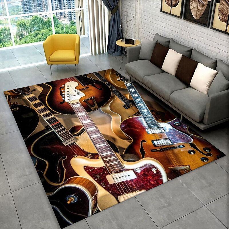 Retro Fender Guitar Logo Instr - Musical Instrument Logo ulasan dan harga