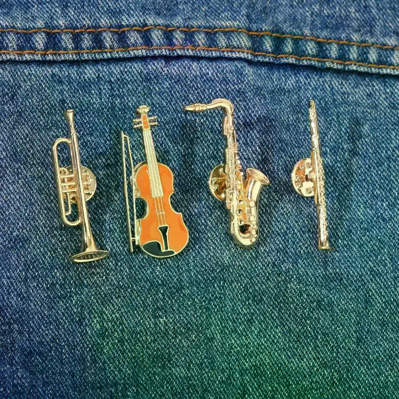 1Pcs Symphony Orchestra Badge  - Musical Instrument In Orchestra ulasan dan harga