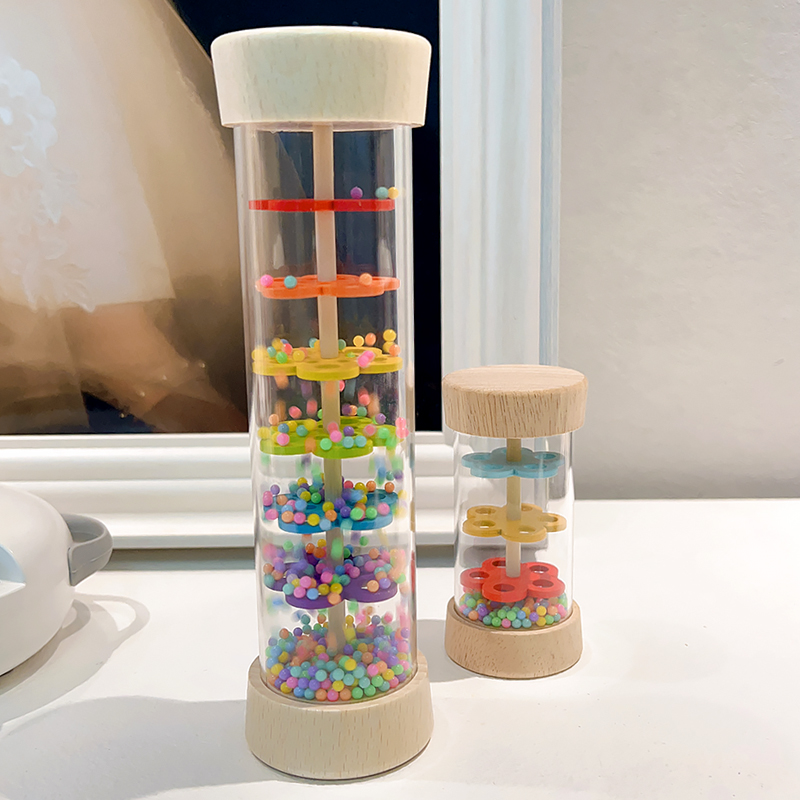 Wooden Rain Sound Tube Instrum - Musical Instrument Game ulasan dan harga