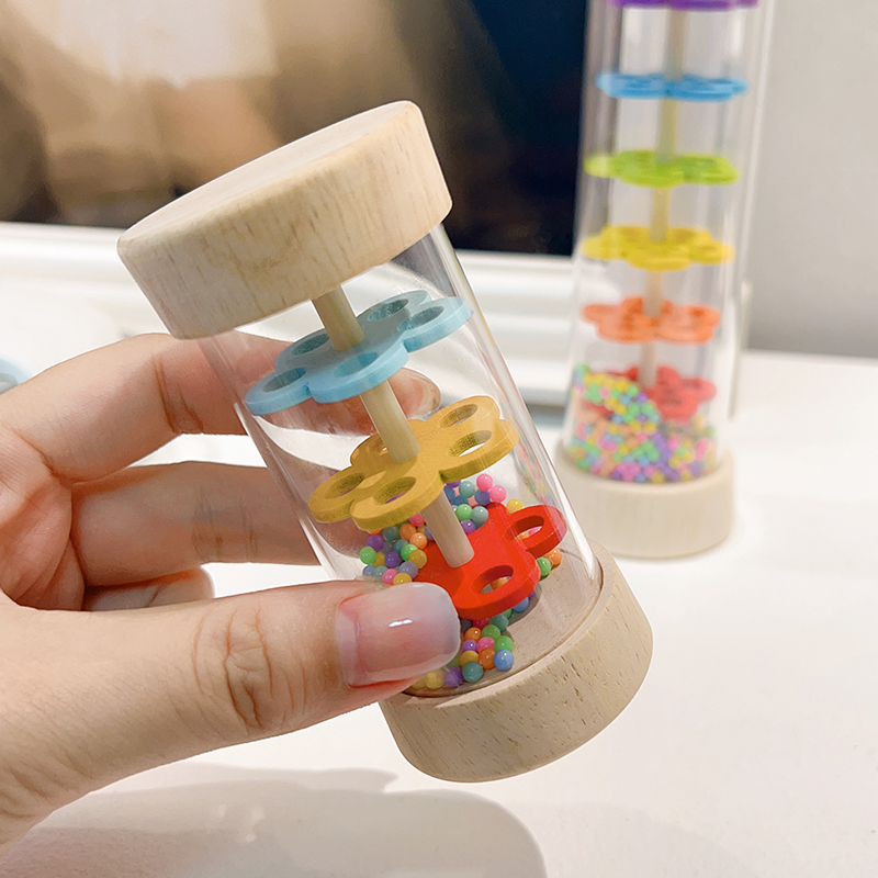Wooden Rain Sound Tube Instrum - Musical Instrument Game ulasan dan harga