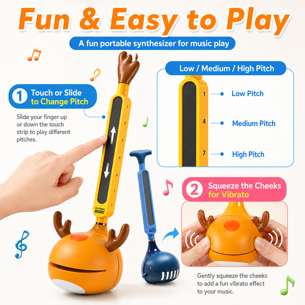 Otamatone Japanese Electronic  - Musical Instrument Japanese ulasan dan harga