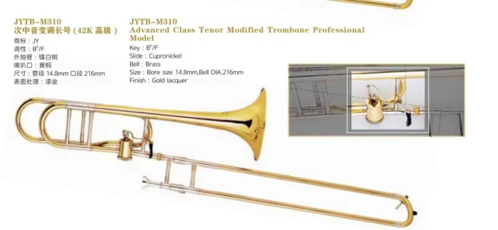 Hot Sale Trombone Multiple Sty - Musical Instrument Logo ulasan dan harga