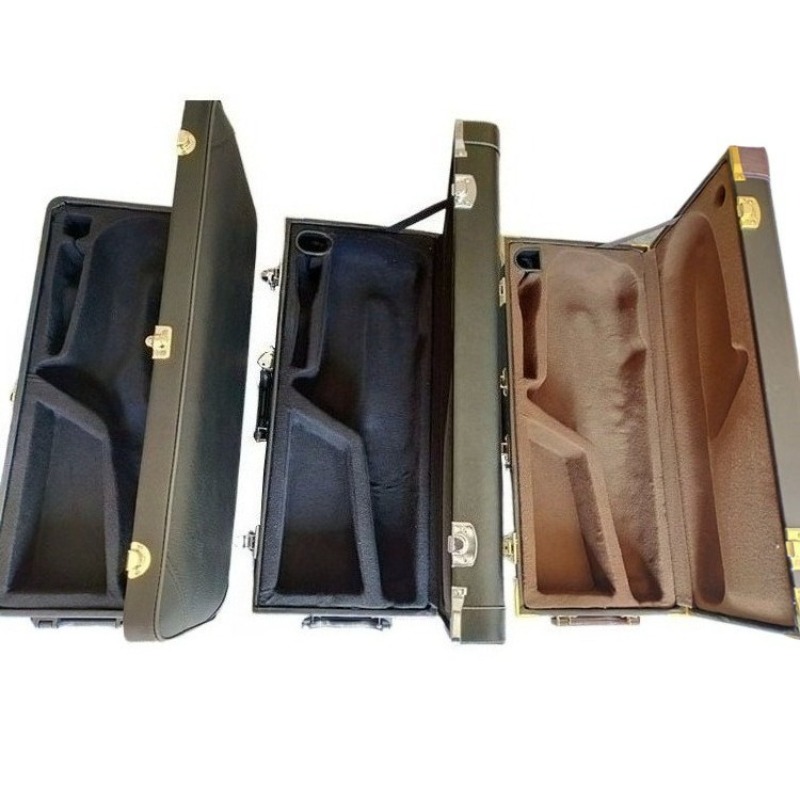 Leather Alto Saxophone Case Dr - Musical Instrument Box ulasan dan harga
